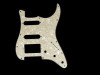 1HB 2SC 11-hole Pickguard for Stratocaster- Parchment Pearloid