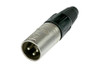 Neutrik XLR Cable Connector - Nickel housing