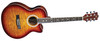 Indiana Madison Elite Guitar,Quilt Tobacco Spruce Top, Maho
