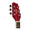 Stagg Dreadnought Acoustic Guitar with Basswood Top Red