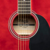 Stagg Dreadnought Acoustic Guitar with Basswood Top Red