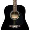 Stagg Dreadnought Acoustic Guitar with Basswood Top Black