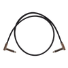 Ernie Ball Flat Ribbon Patch Cable 24in - Black - Single