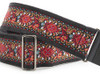 RightOn! Straps Woodstock II Red guitar strap