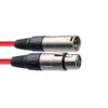 Stagg 6M/20F RED MIC CABLE XLRf-XLRm