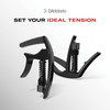 D'Addario PW-CP-09 Tri-Action Capo, Black