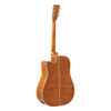Stagg SA45 DCE-FM Dreadnought cutaway acoustic-electric guitar with spruce top, 45 series