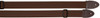 Stagg SNV5 BR Cotton guitar strap w/ leather ends 2" Brown