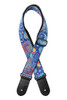 Stagg Woven Strap Paisley 2 Blue