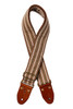 Stagg Woven Nylon Strap -Classic Brown