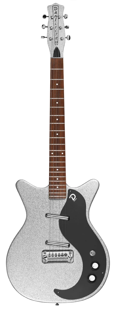 Danelectro '59M NOS+ Silver Metalflake