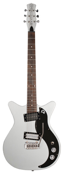 DANELECTRO 59XT- SILVER WITH WILKINSON TREMOLO