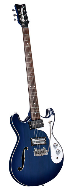 DANELECTRO 66BT- BARITONE TRANSPARENT BLUE-TREMOLO