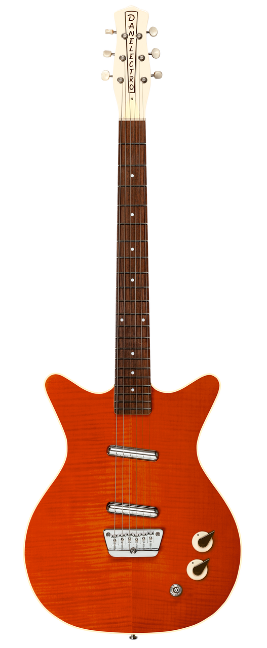 Danelectro '59  DIVINE - FLAME MAPLE
