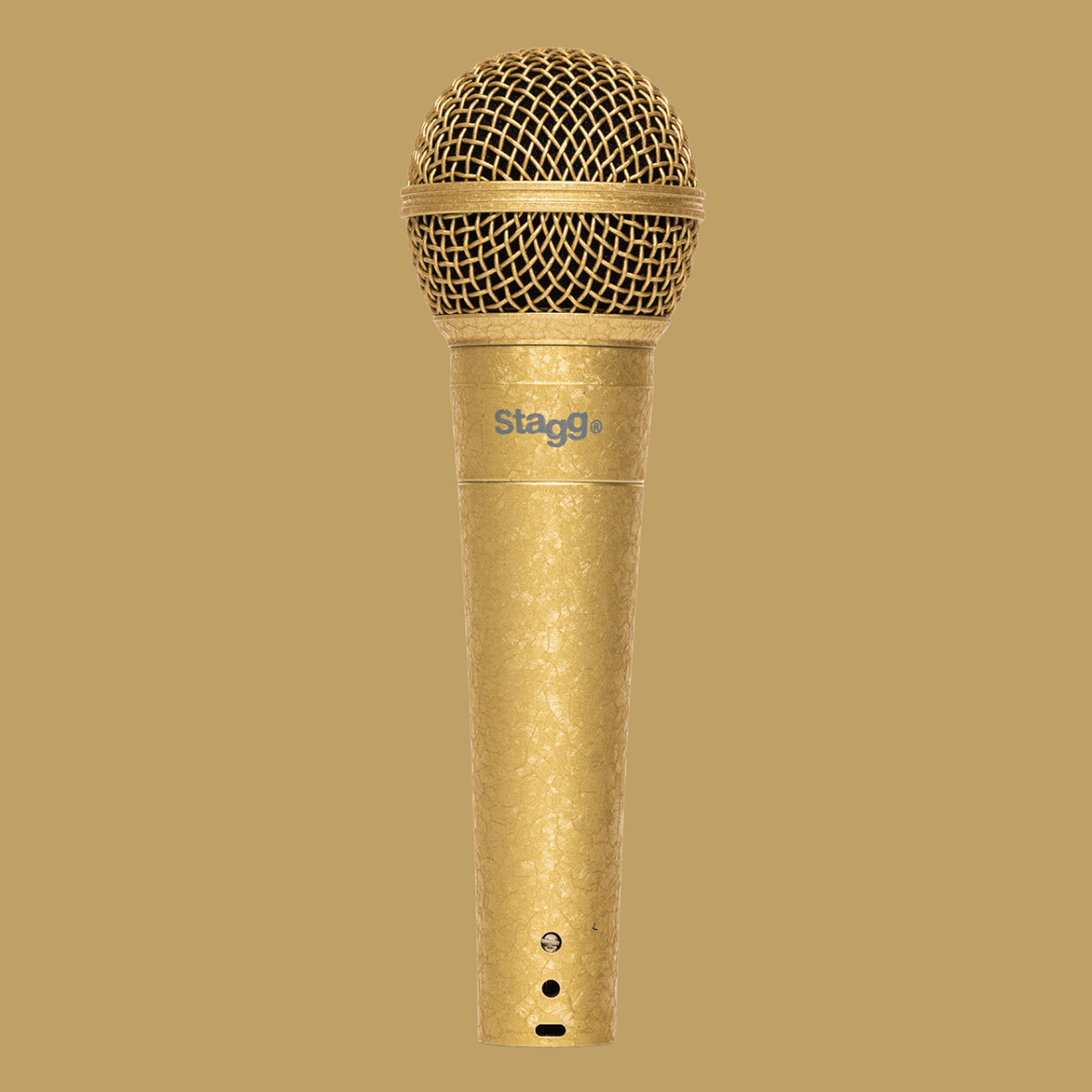 Stagg Professional Cardioid Dynamic Microphone with Cartridge DC78-GOLD