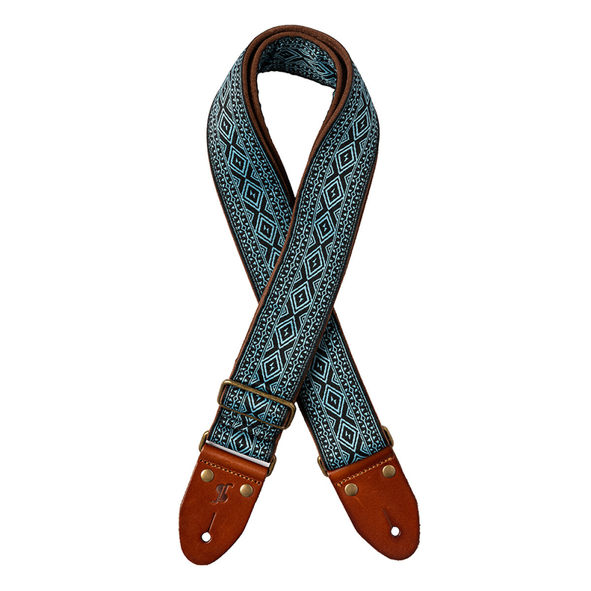 Stagg Woven Nylon Strap -Diamond Blue