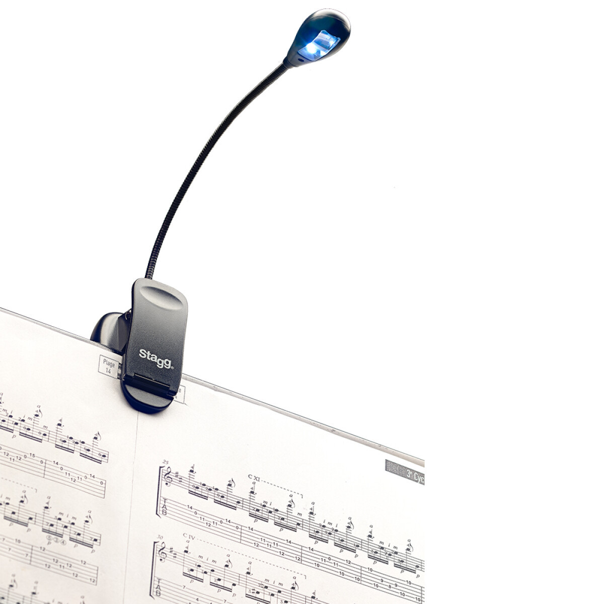 Stagg Clip-on and free-standing LED lamp