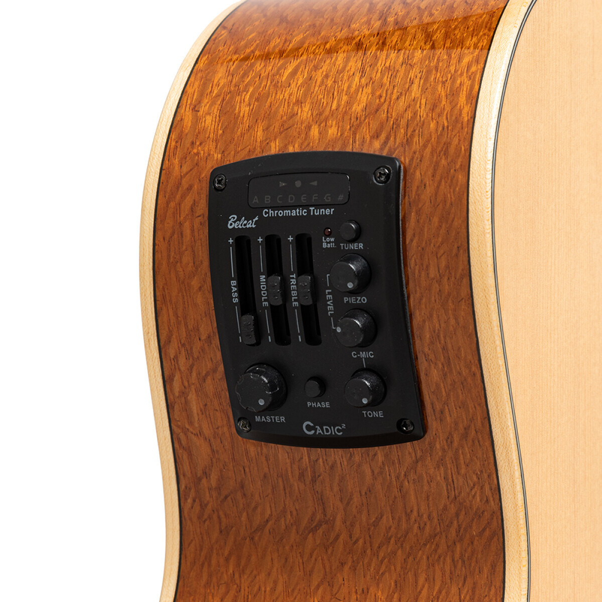 Stagg ORCH EL.AC CUT SPRUCE LACEWOOD