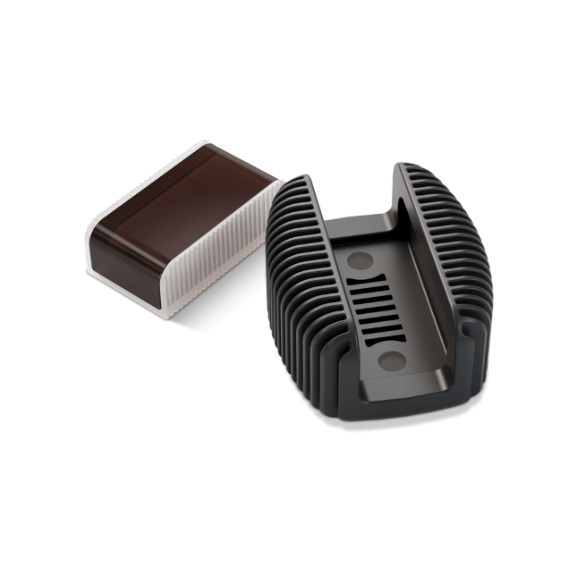 D'Addario Rosin Guard with Natural Dark Bow Rosin