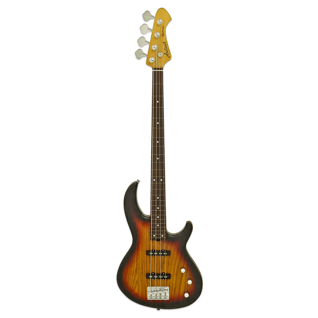 ARIA PRO II 313 Sunburst Fretless Bass Guitar