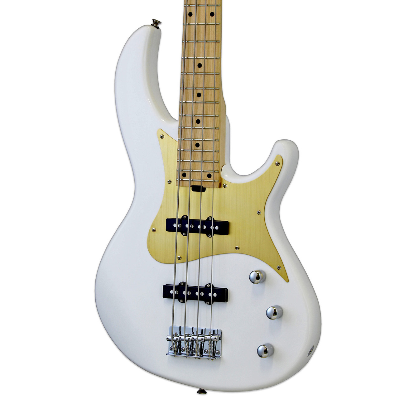 ARIA PRO II RSB-618/4 White Electric Bass Guitar