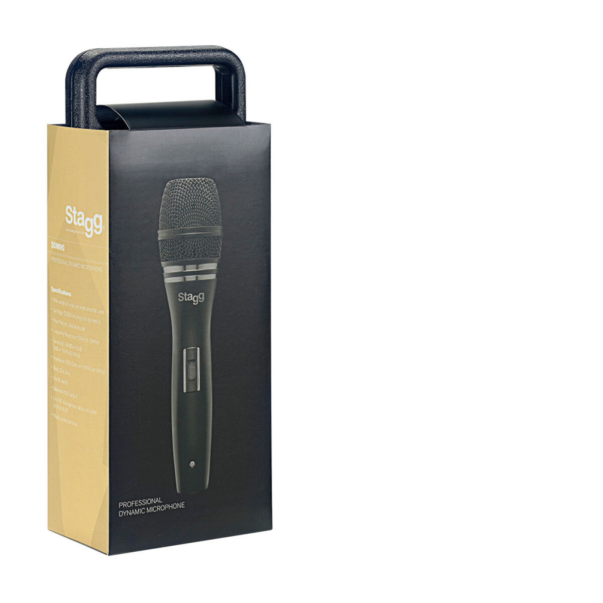 Stagg Professional Multipurpose Cardioid Dynamic Microphone with Cartridge DC90