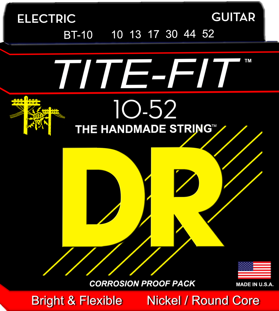 DR Electric Tite-Fit Nickel Plated BT-10      10 13 17 30 44 52