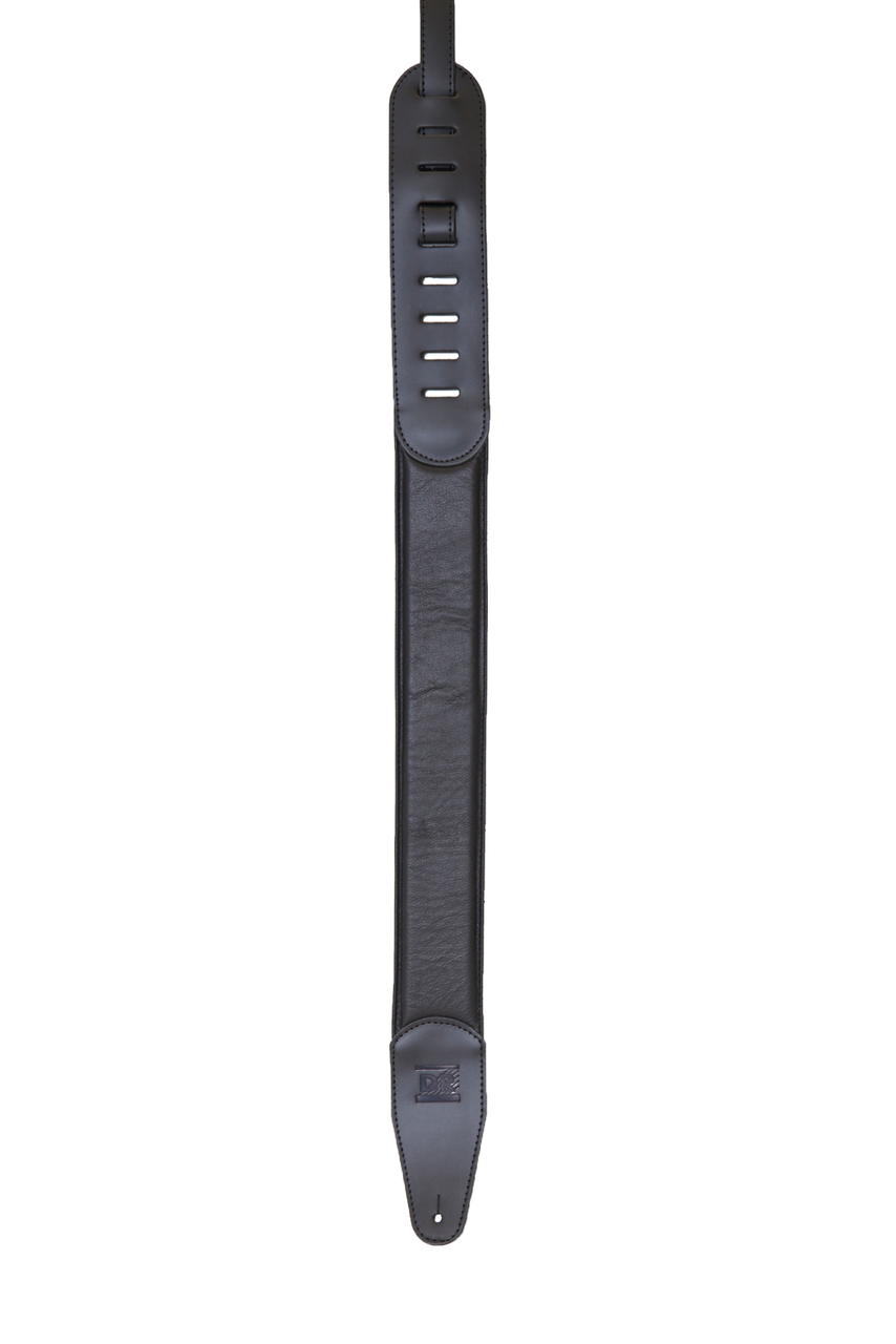 DR Strings Butter-Soft Black Padded Guitar or Bass Strap
