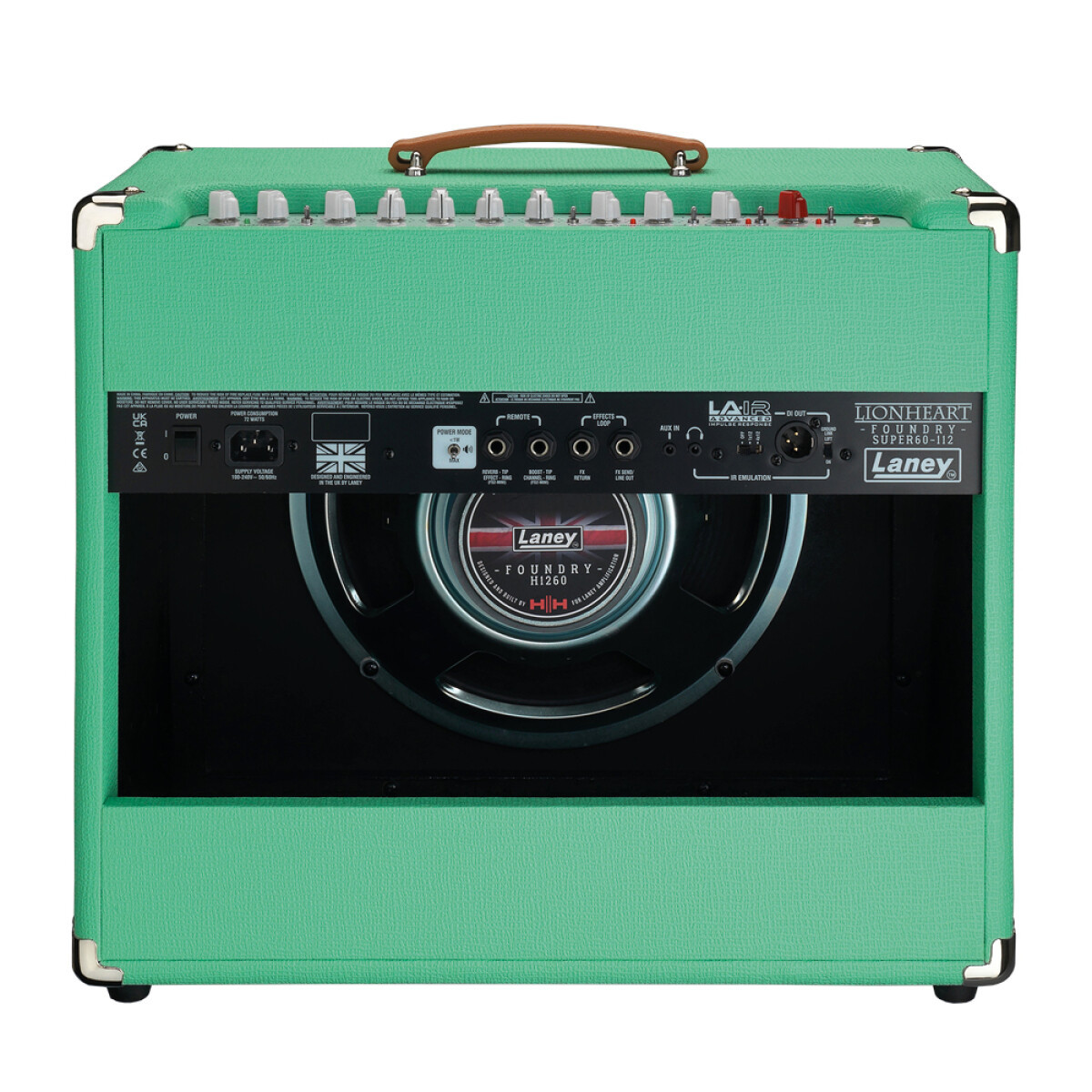 Laney LFSUPER60-112G Guitar.Amp Combo 12"-IR-Chorus 60W-Sea Foam Green