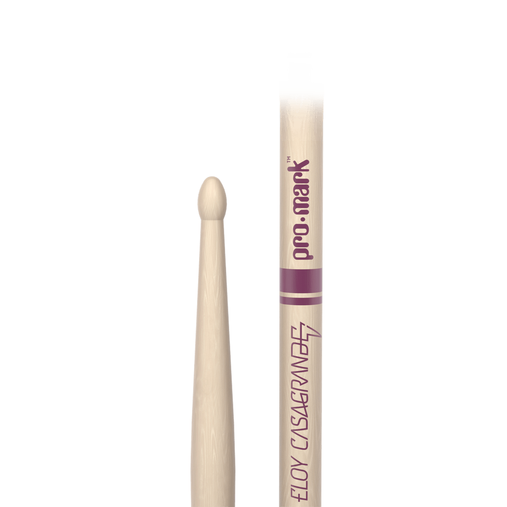 ProMark TXECW Eloy Casagrande Signature Raw Hickory Drumstick, Wood Tip