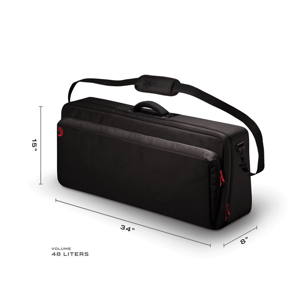 D'Addario Double Row Pedalboard Transporter Case