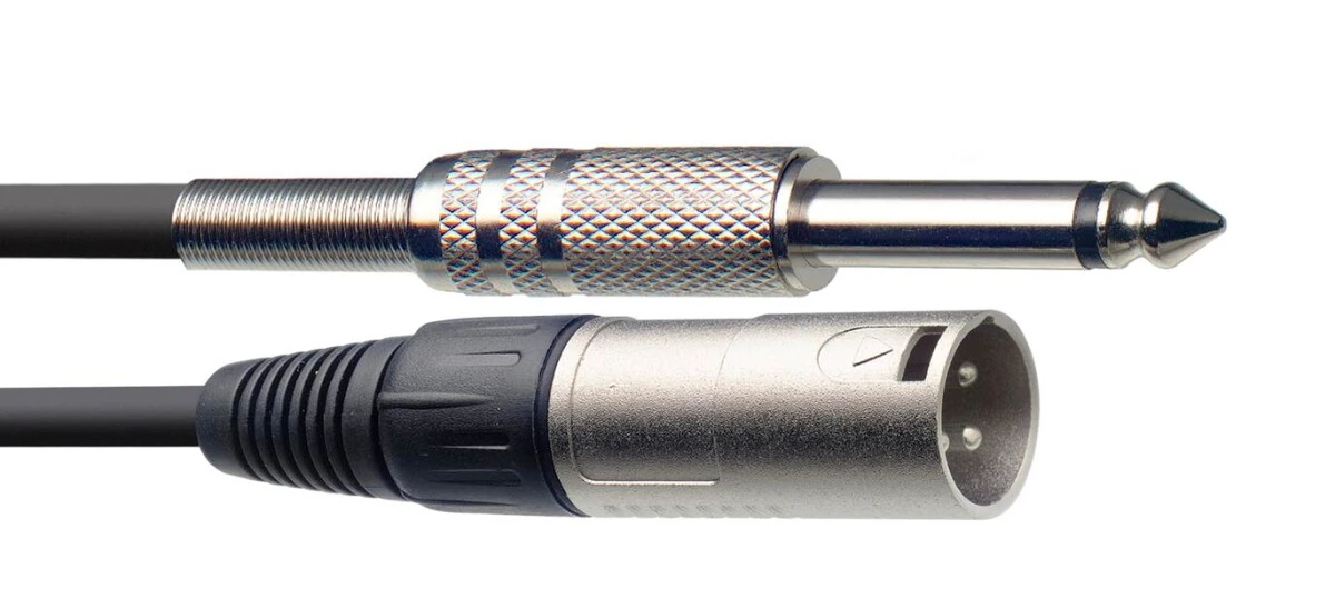 Stagg 1M/3FT AUDIO CBL DLX STER.PLUG