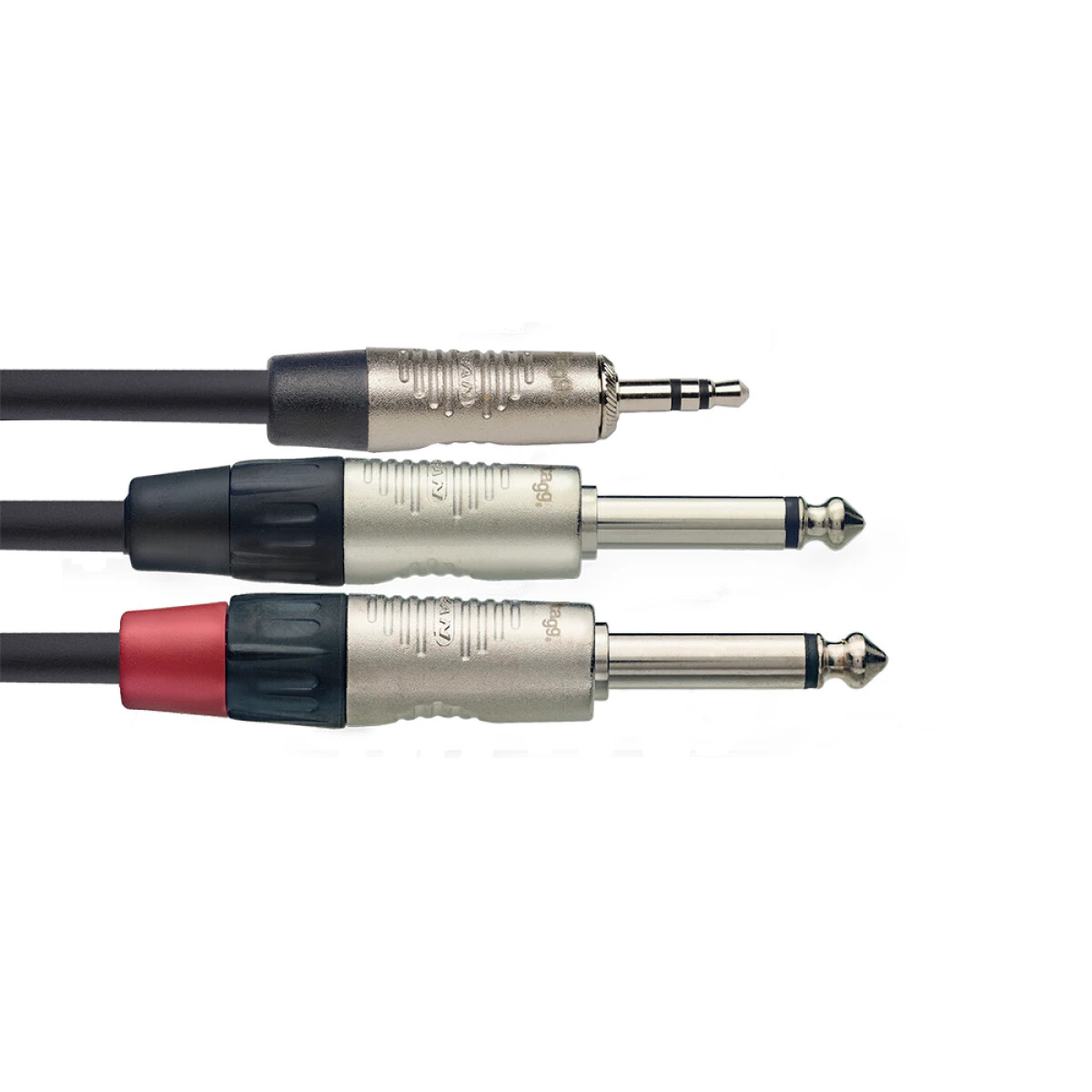 Stagg 2M/6FT SPLIT minST.PL-2PLG DLX