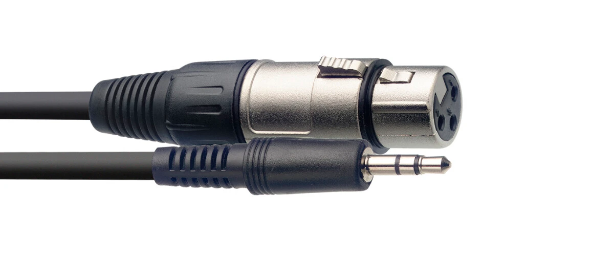 Stagg 3M/10F AUDIO min.ST.PLUG-XLRf