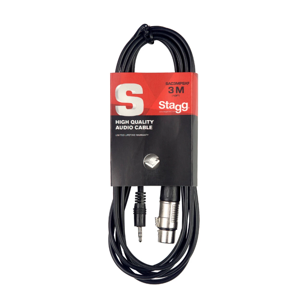Stagg 3M/10F AUDIO min.ST.PLUG-XLRf