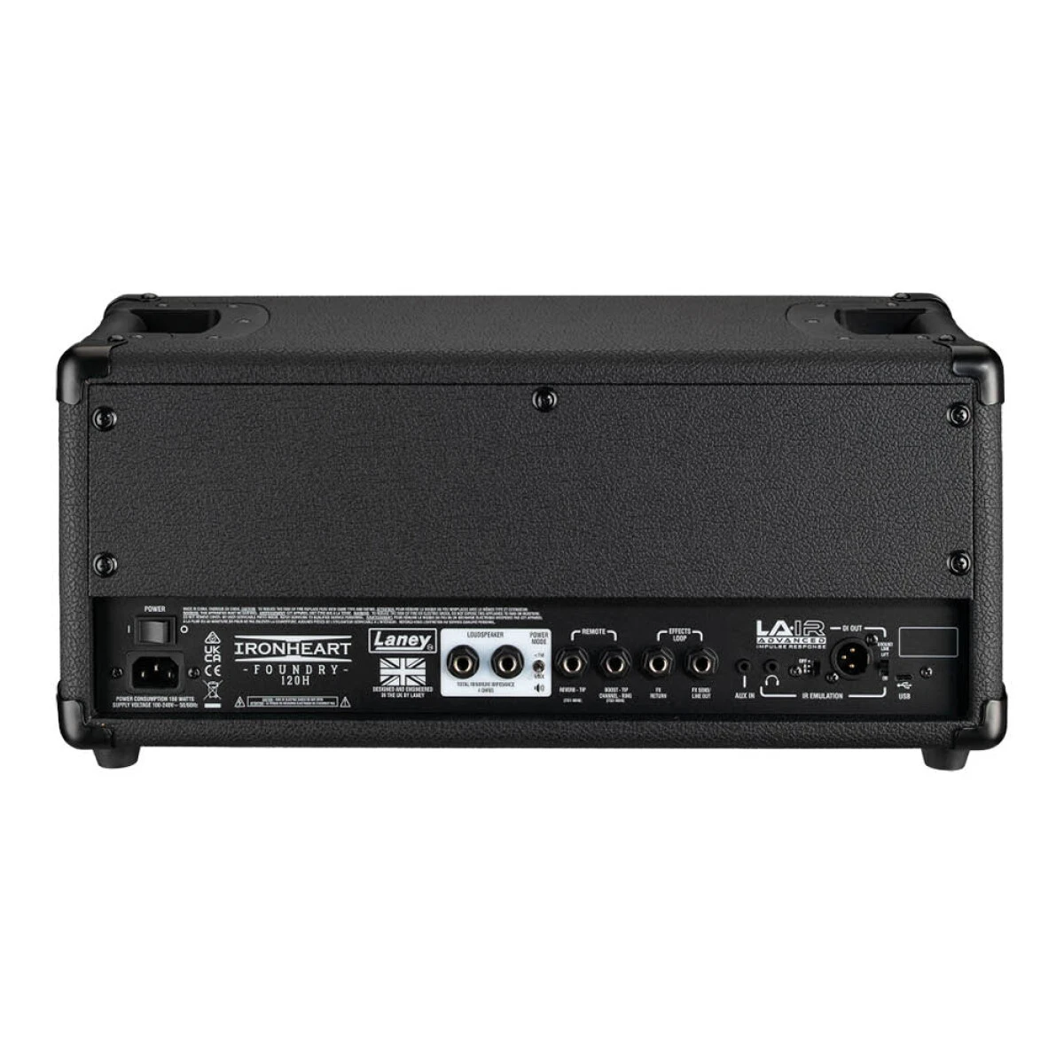 Laney IRF120H Ironheart Foundry analogue guitar amp head, 120W