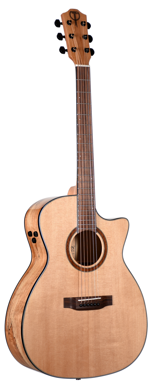 Teton Acoustic Guitar STA130SMCENT Front View