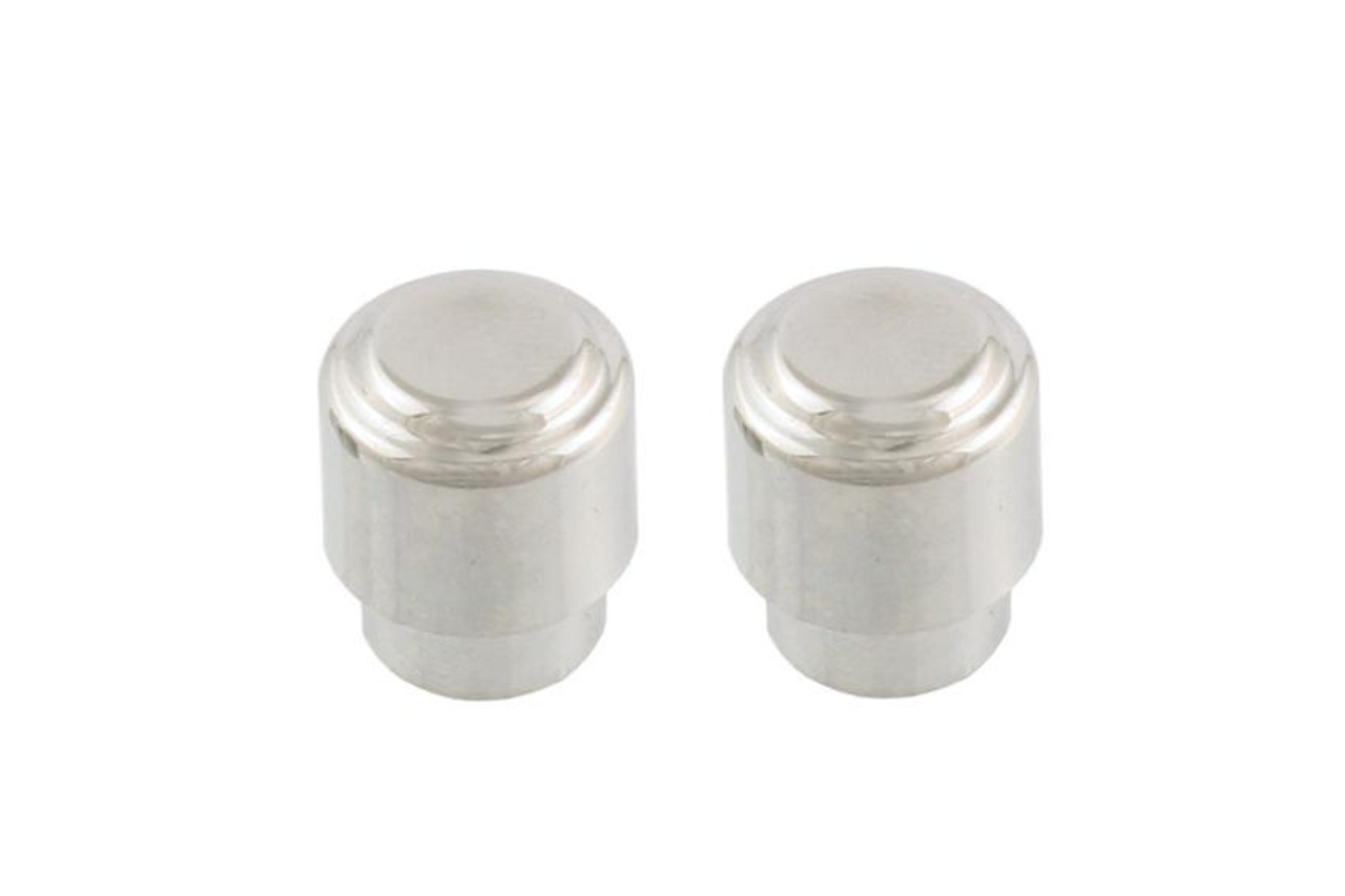 Telecaster/Tele Guitar Chrome Plastic Barrel Switch Tip Knobs - Set of 2