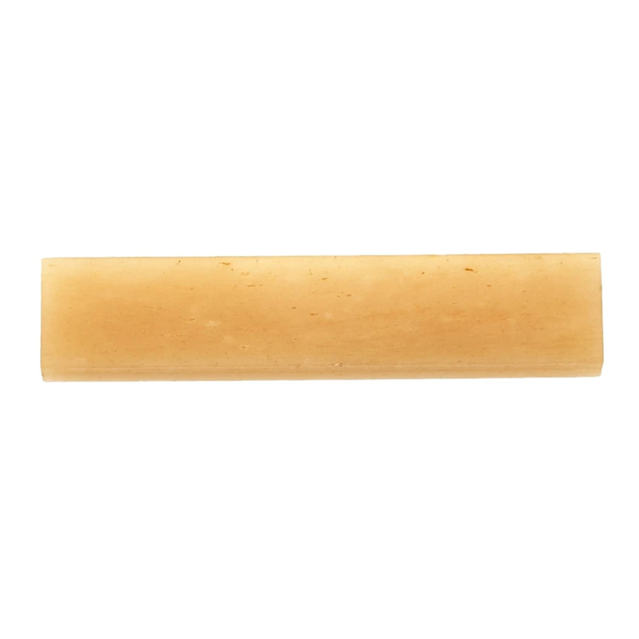 Vintage Unbleached Bone Nut Blank Slant Cut  51x10x6x4mm