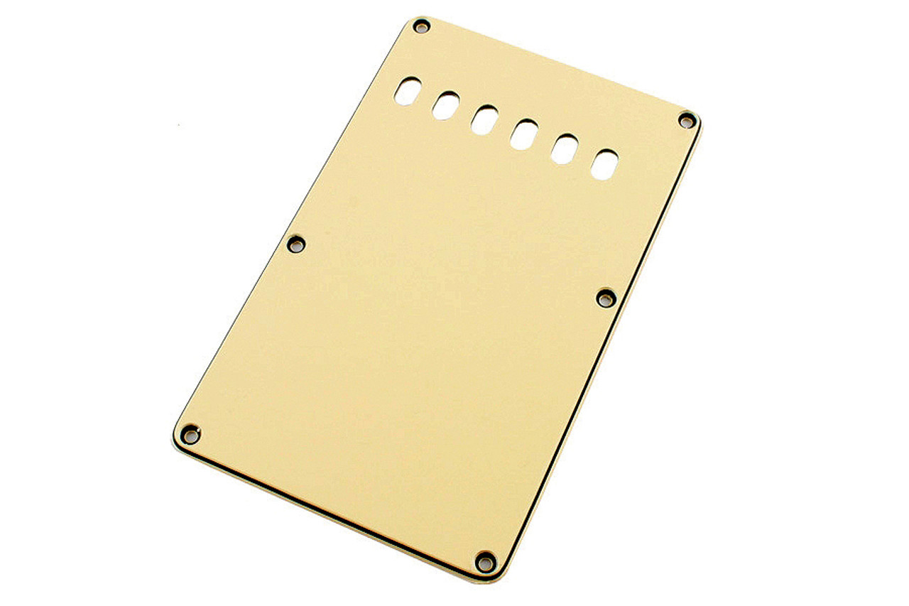 Vintage Cream 3-ply Tremolo Spring Cover Backplate