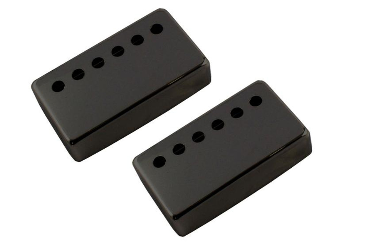 Humbucking Pickup Cover Set 49.2mm Black