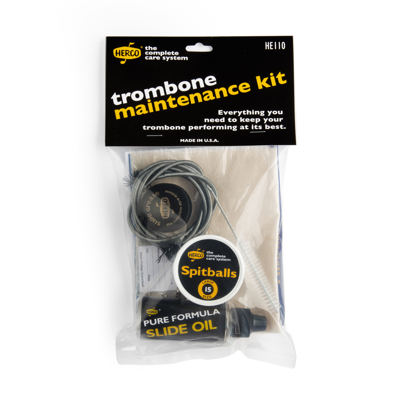 Herco Trombone Care Kit