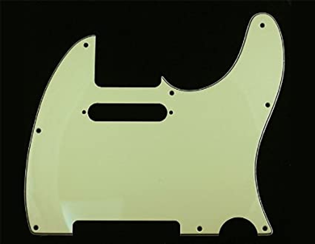 Mint Green 3-Ply Pickguard for Telecaster 8-Hole