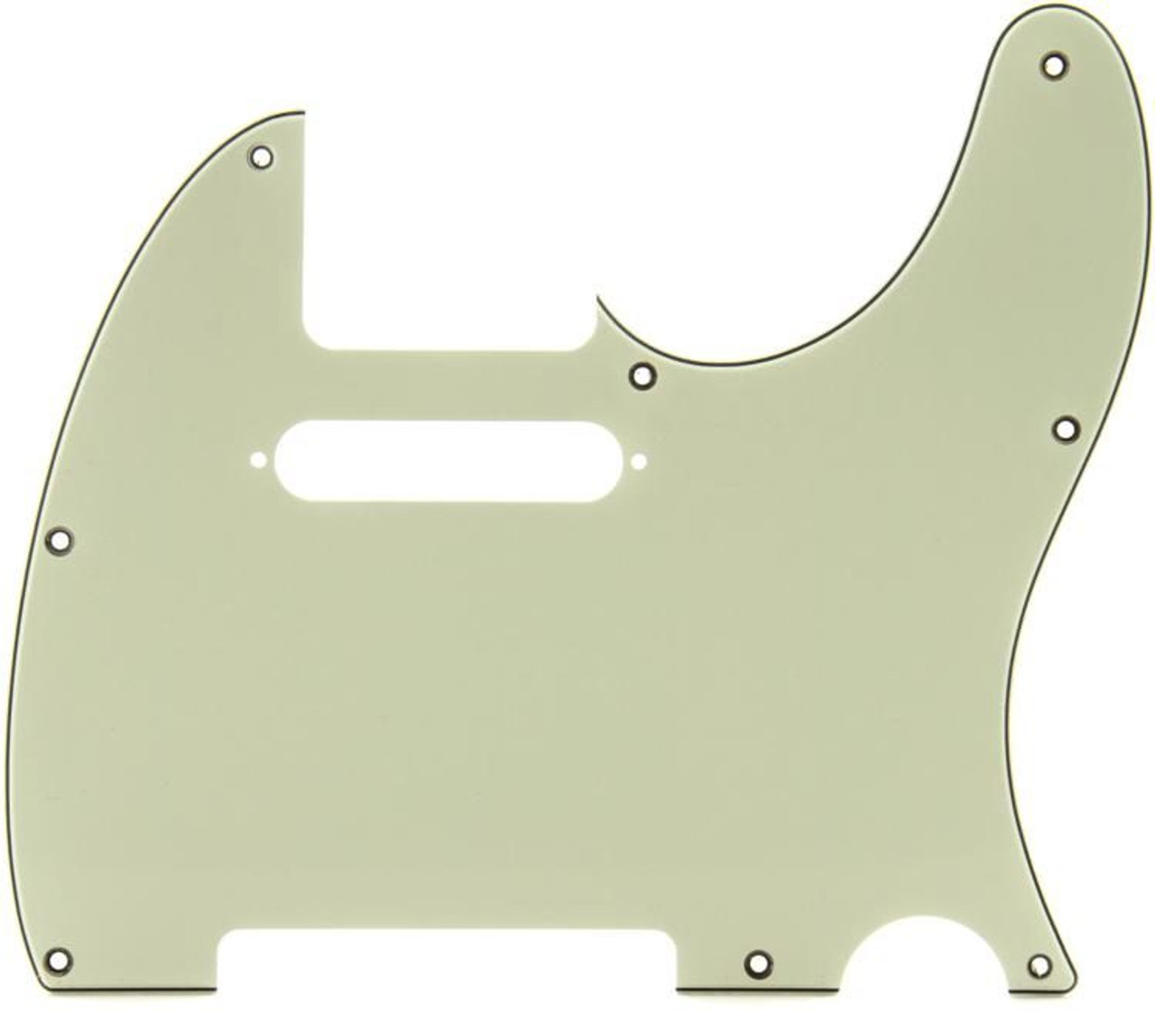 Mint Green 3-Ply Pickguard for Telecaster 8-Hole