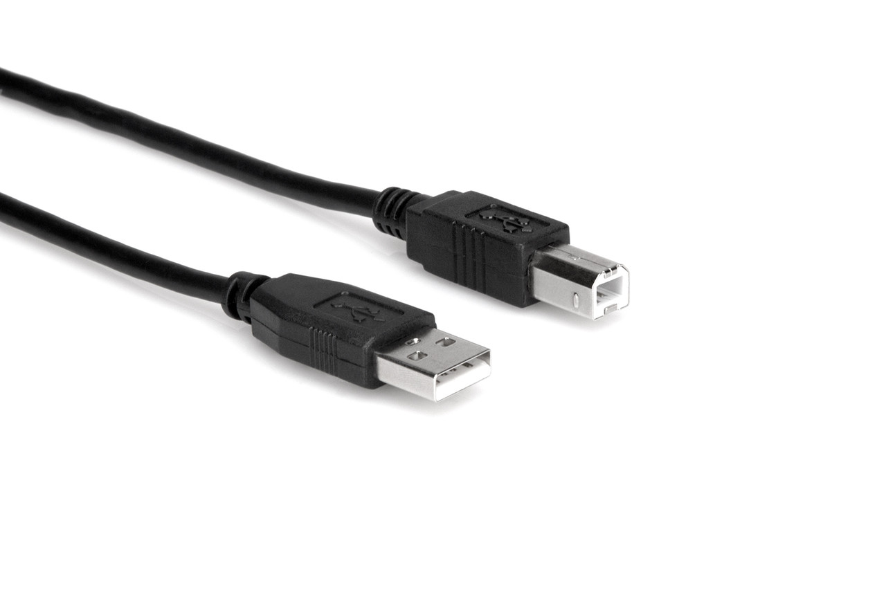 Hosa High Speed USB Cable Type A to Type B 5 ft