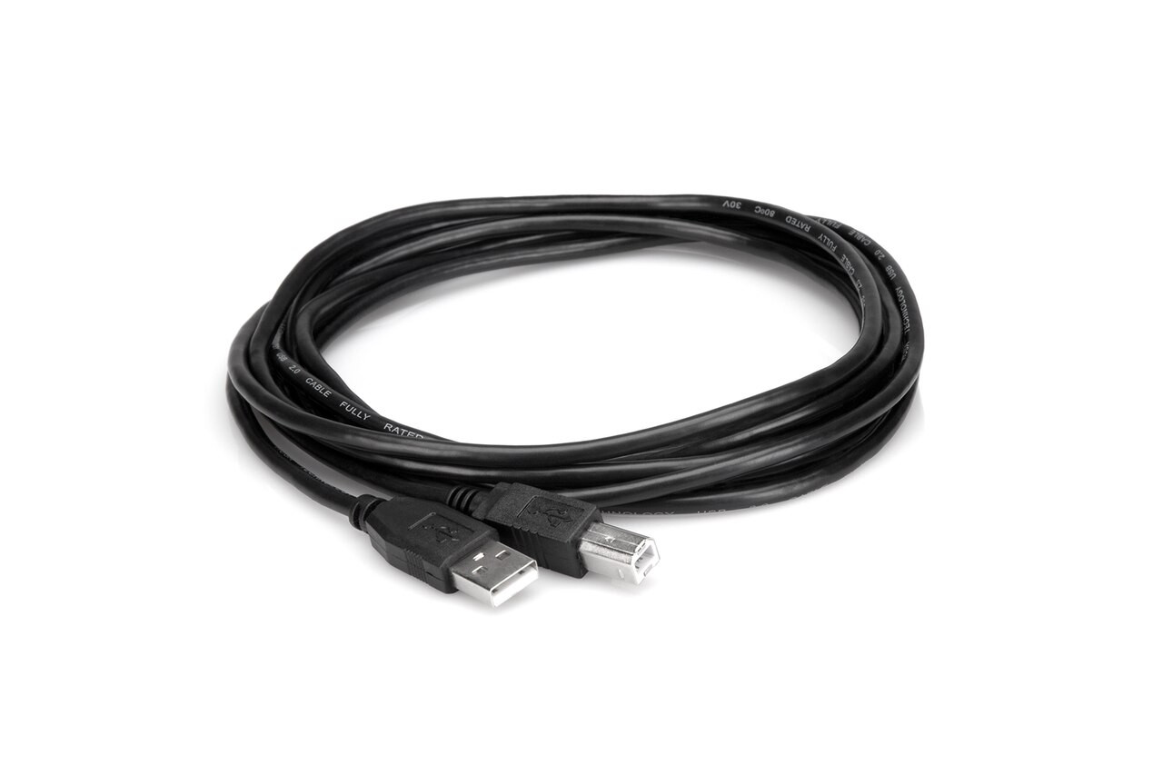 Hosa High Speed USB Cable Type A to Type B 10 ft