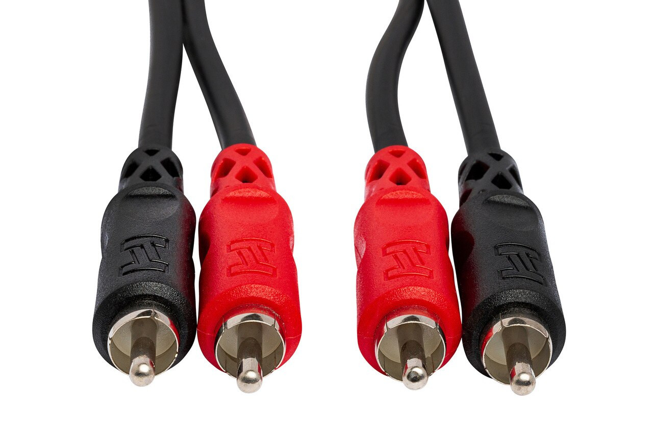 Hosa Stereo Interconnect Dual RCA to Same 2 m