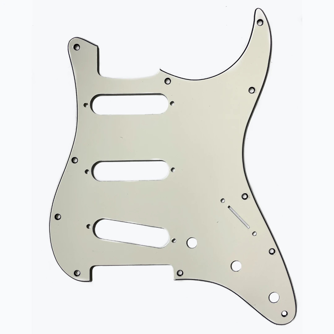 Parchment 3-Ply Pickguard for Stratocaster 11-Hole
