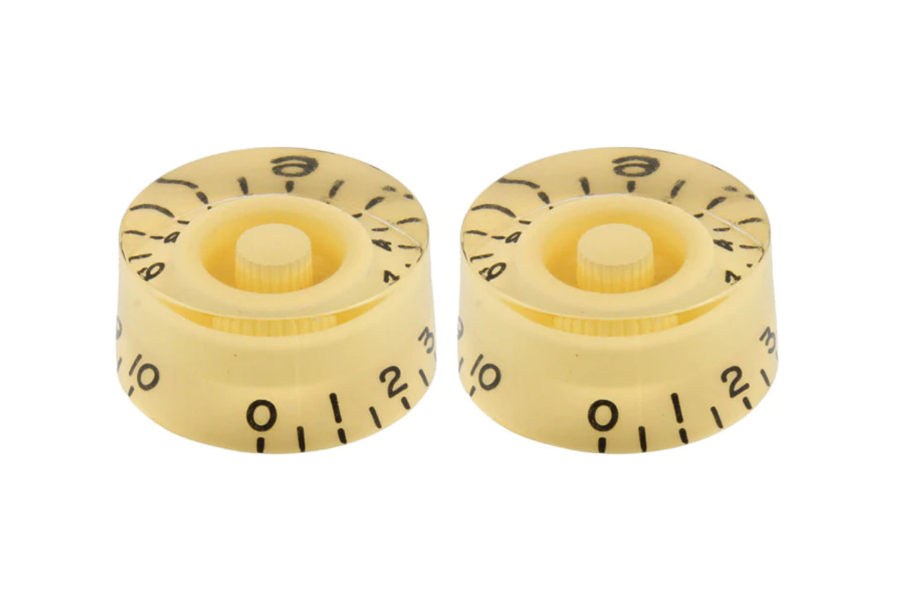 Vintage Style Speed Knobs Set of 2 Cream