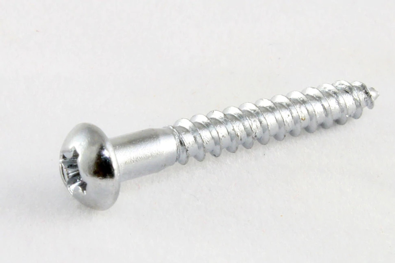 Guitar Tremolo Mounting Screws Chrome